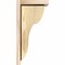 Ekena Millwork Carmel Rough Sawn Corbel w/Backplate, Douglas Fir, 6"W x 8"D x 16"H COR06X08X16CAR01RDF - alternate 2
